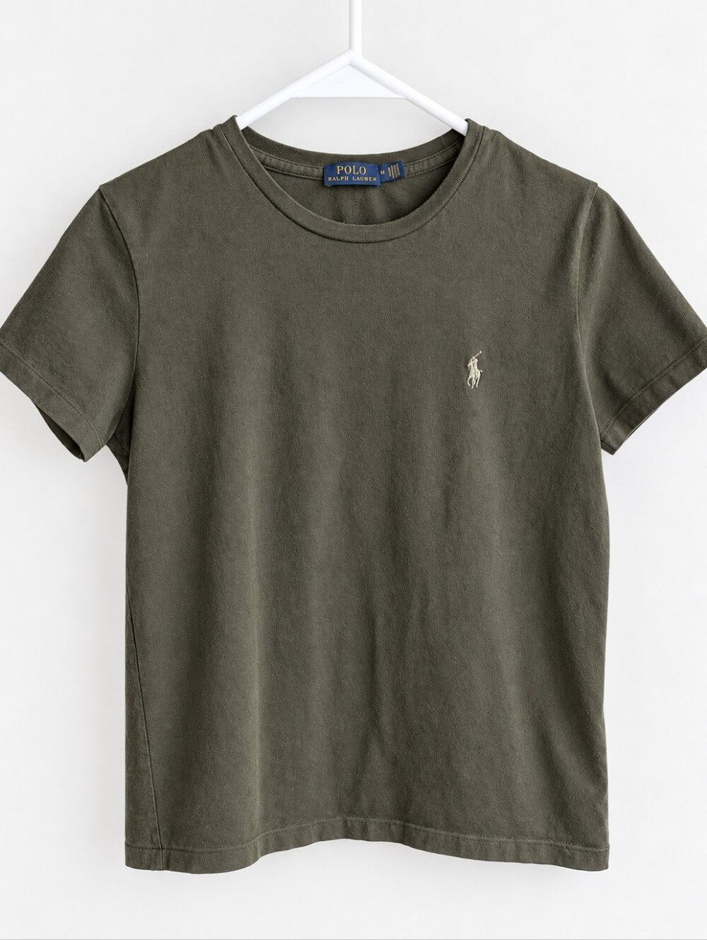 Polo by Ralph Lauren Olive Green Short Sleeve Logo Tee